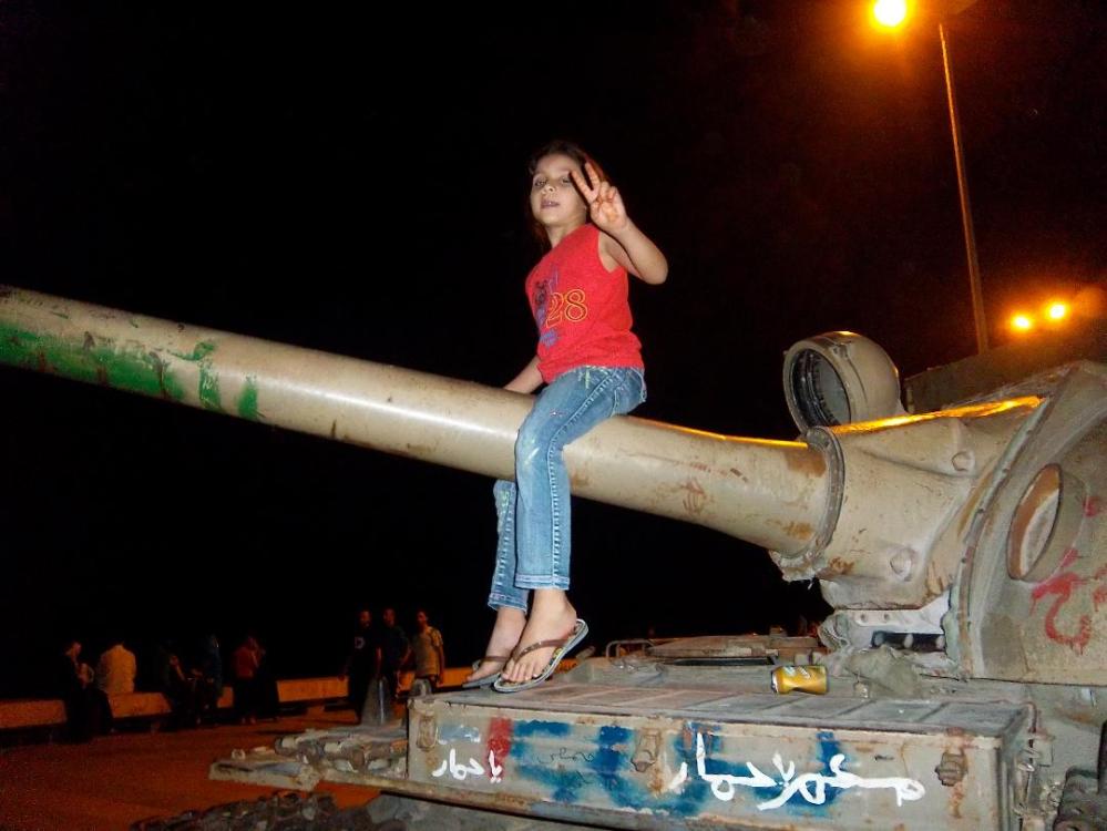 Girl on Tank-2